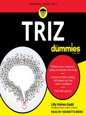 cover image of TRIZ for Dummies
